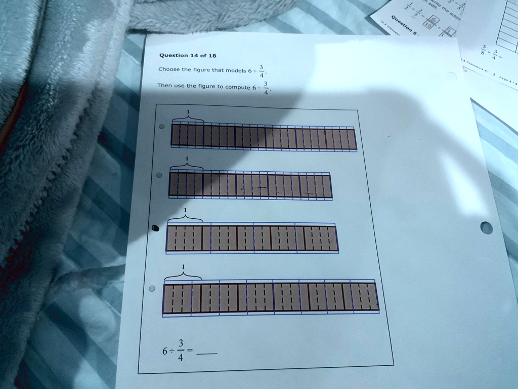 the figure is cut into 6 equal pieces shade 1/3 of the figure