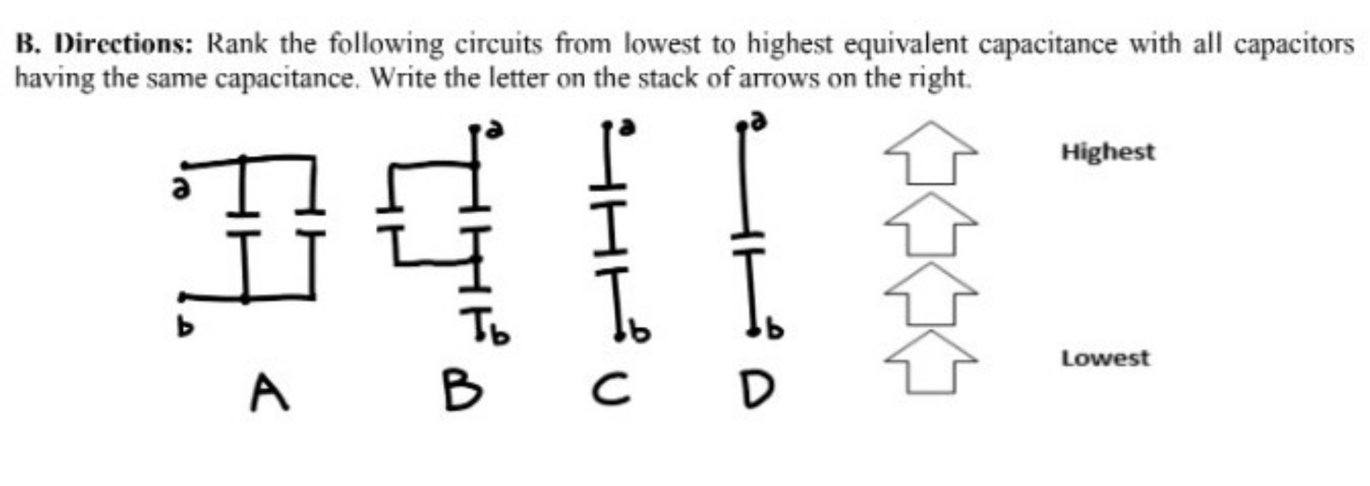 B. Directions: Rank the following circuits from lowest to highest ...