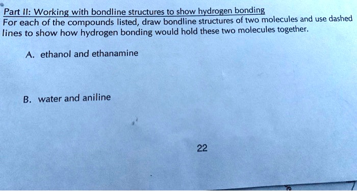 SOLVED: Part Il: Working with bondline structures to show