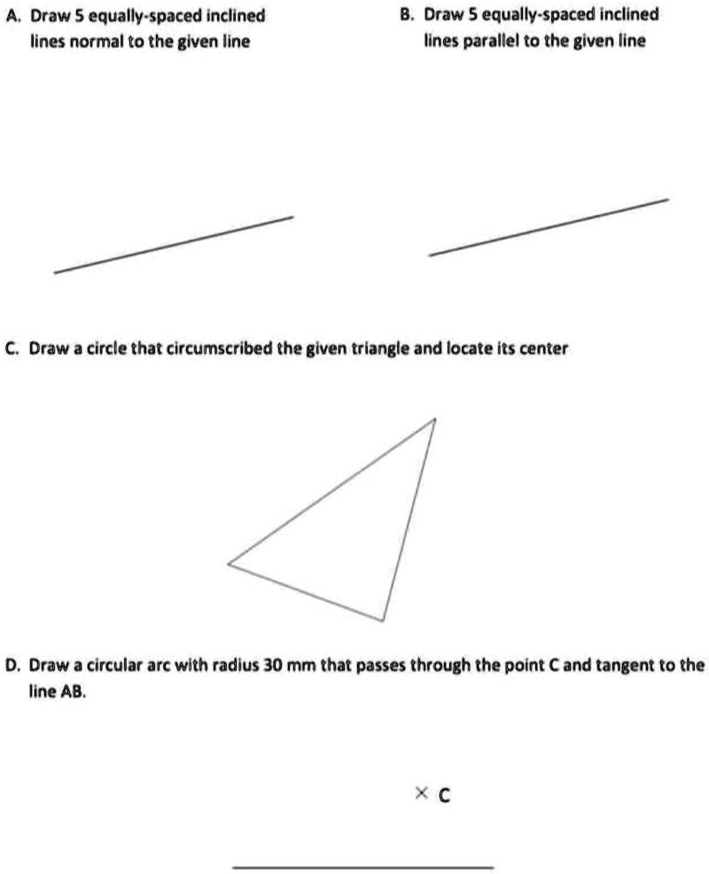 Draw a pair of tangents to a circle of radius 5 cm which are inclined t  each other at an angle of 60 - YouTube