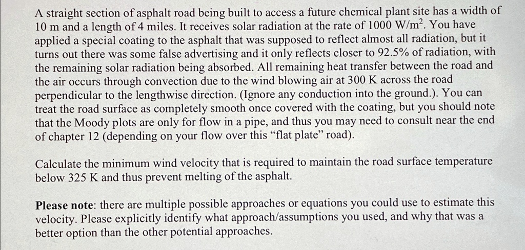 Picture of A straight section of asphalt road being built to access a future ...