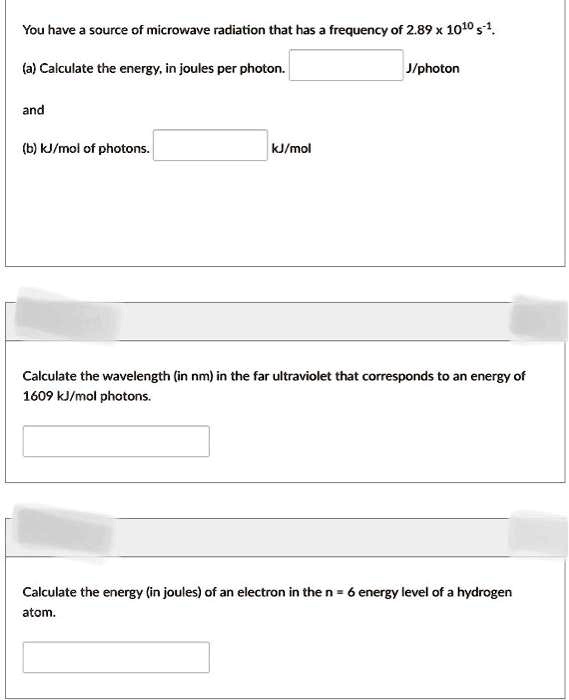 SOLVED please answer all the questions You have a source of microwave