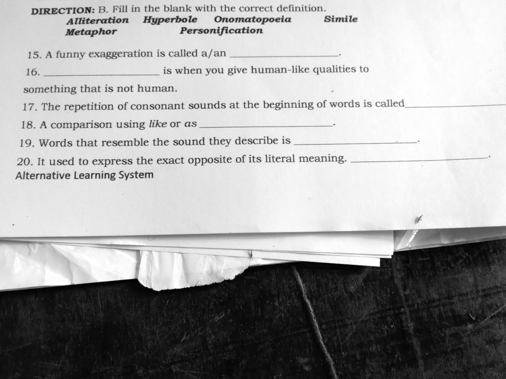 SOLVED "Help me please i'll pass this tomorrow DIRECTION B Fill in the blank with the correct