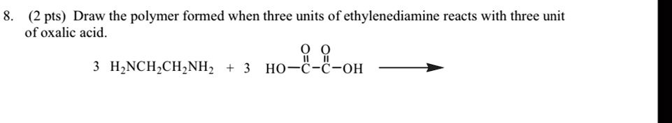 SOLVED: Need answer for this question please. Organic chemistry (2 pts ...