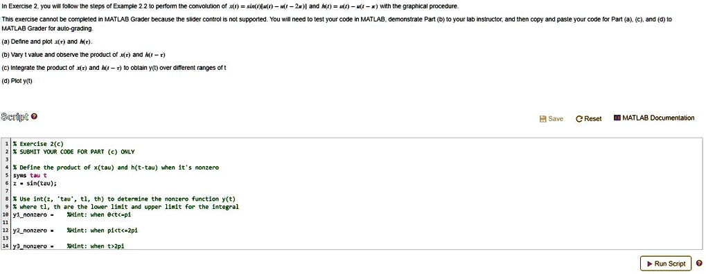 SOLVED: Texts: In Exercise 2, you will follow the steps of Example 2.2 ...