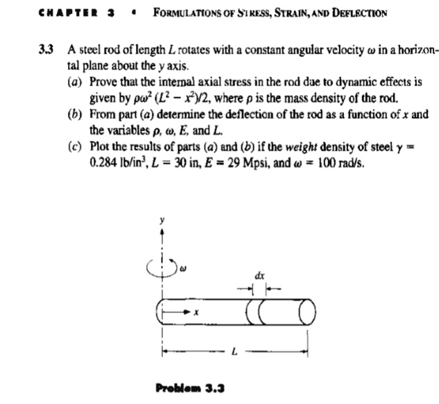 CHAPTER 3 FORMULATIONS OF STRESS, STRAIN, AND...
