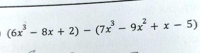 6x3 8x 2 7x3 9x2 x 5 88262