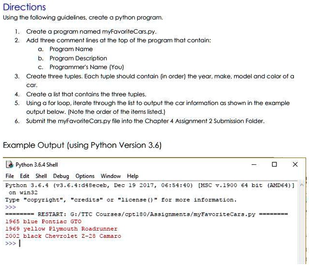 SOLVED: Text: Directions Using the following guidelines, create a ...