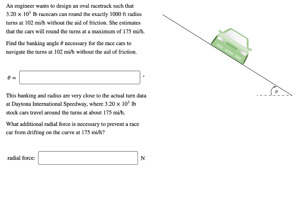Sitemapcdatahttpsomobeldreferenzcoman Engineer Wants To Design An Oval Racetrack Such That