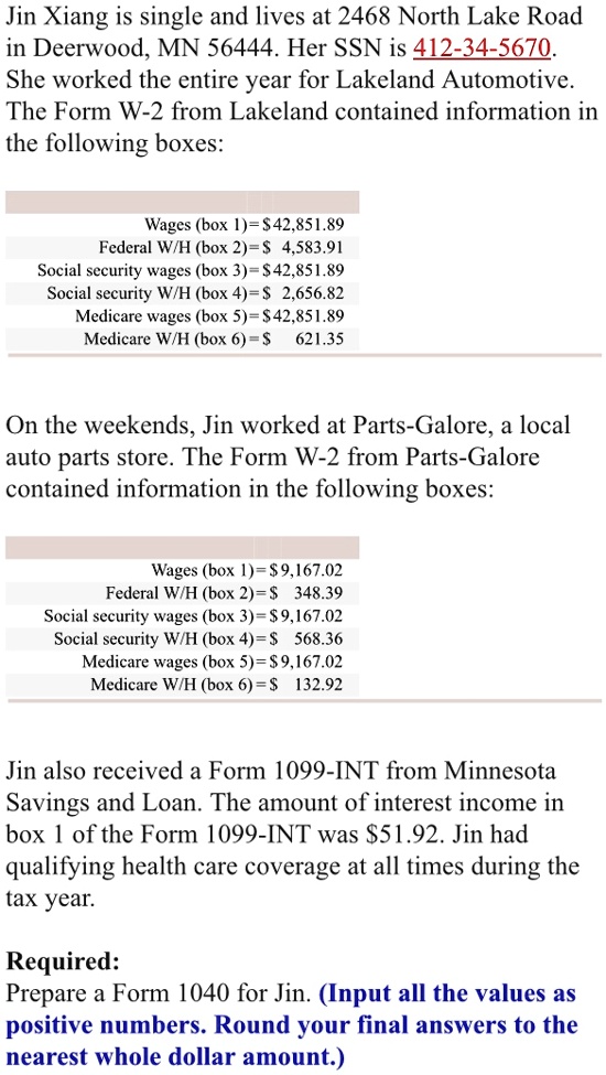 Jin Xiang is single and lives at 2468 North Lake Road in Deerwood, MN