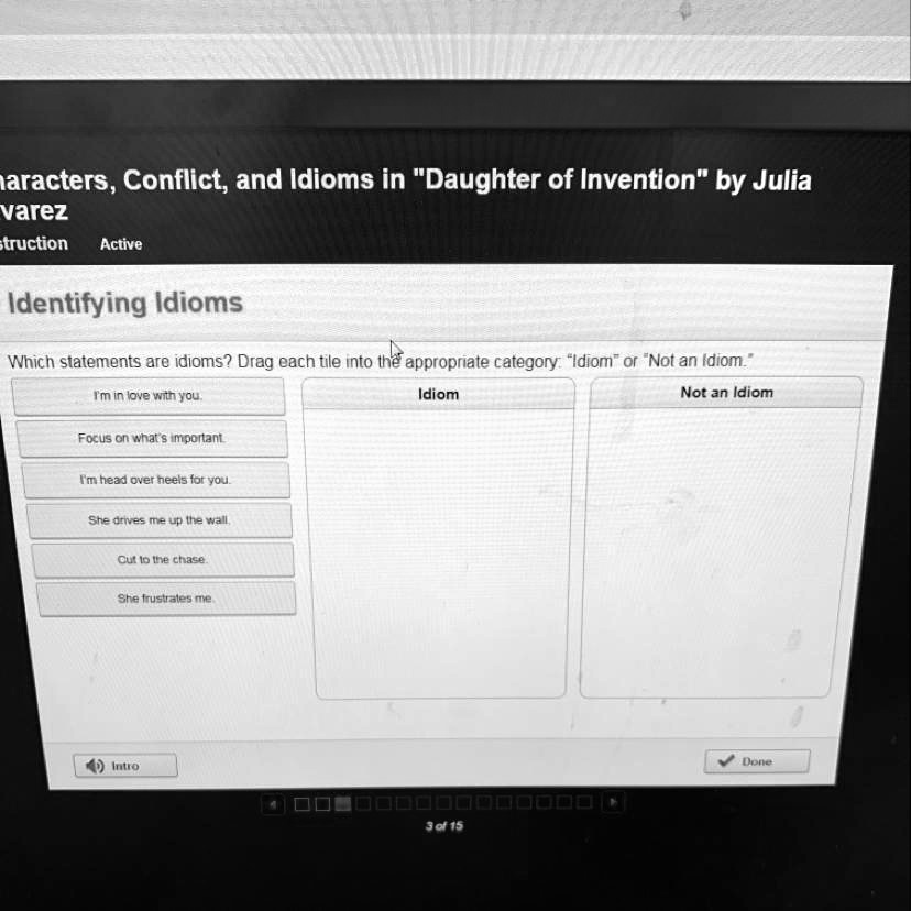SOLVED 'Help me I don’t know what the answer is aracters, Conflict