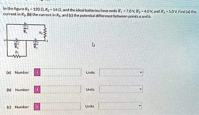 first difference in r – difference function in r –... in the figure r1 1200 r2 5402 and the ideal batteries have emfs e1 70 v ...