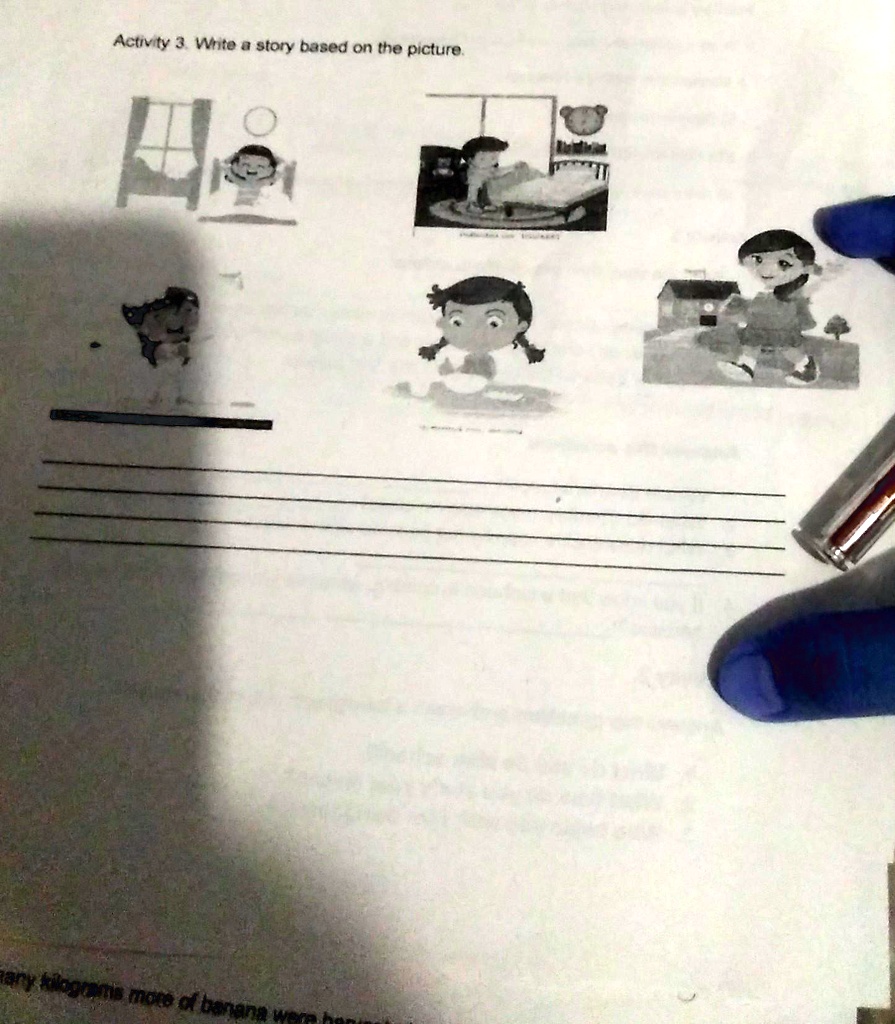 VIDEO solution: Activity 3: Write a story based on the picture