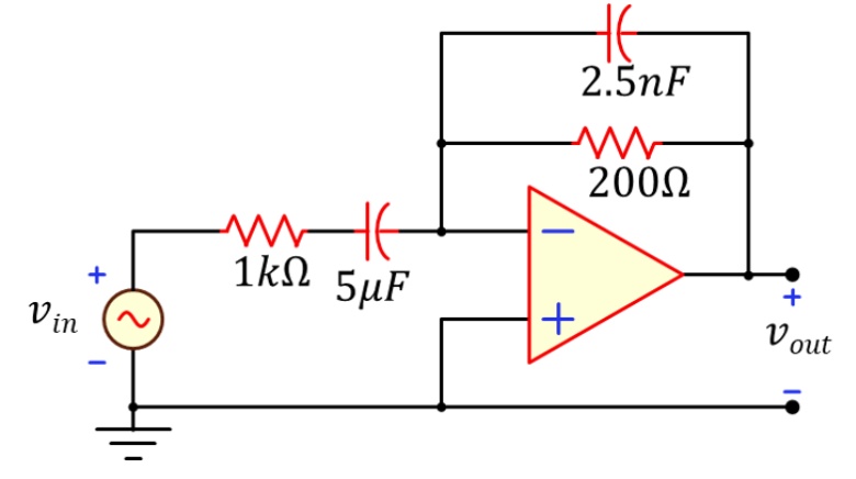 SOLVED: a) Derive the s-domain transfer function, b) Using bode ...