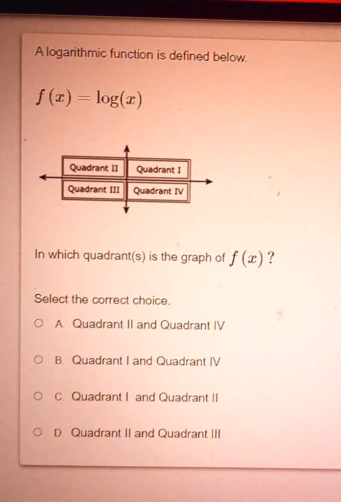 SOLVED: An algorithmic function is defined below: f(c) = log(c ...