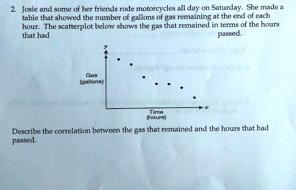 SOLVED 2 Josie and some of her friends rode motorcycles all day on