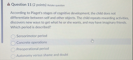 SOLVED A Question 11 2 points Retake question According to