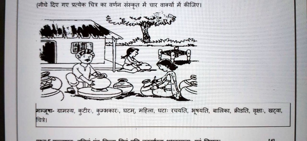 SOLVED Sanskrit Chitra Varnan
