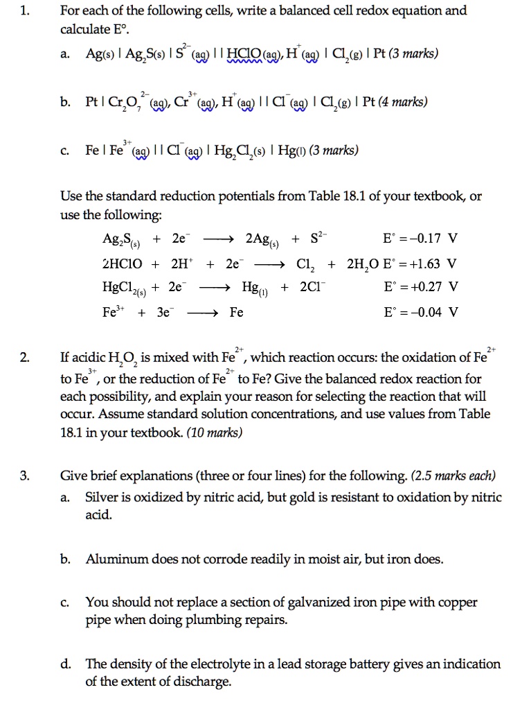 SOLVED: Need help with the following question. For each of the ...