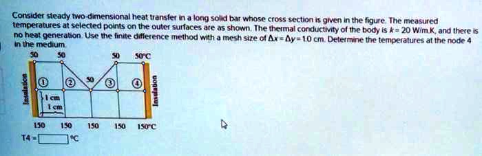 SOLVED: Heat Transfer problem need help. Consider steady two ...