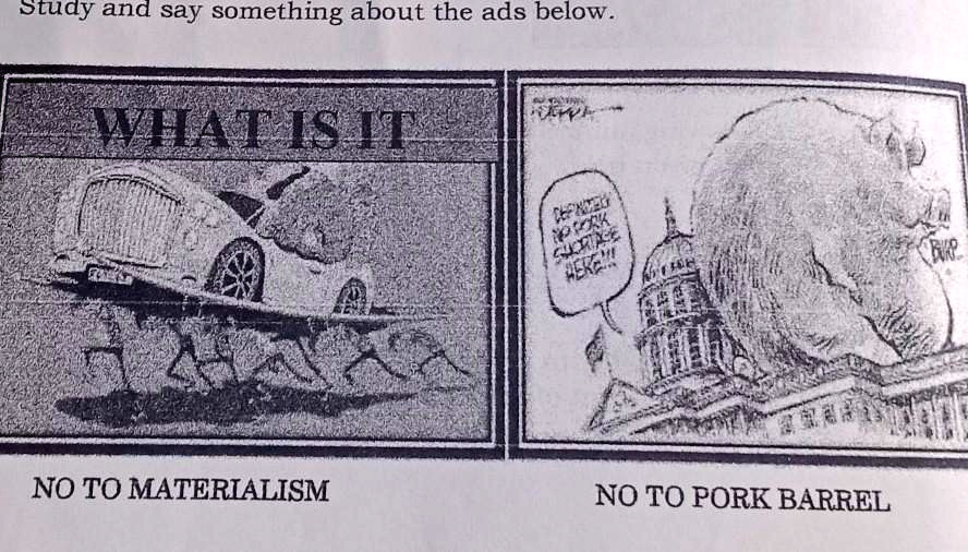 SOLVED Study and say something about the ads below Study and say