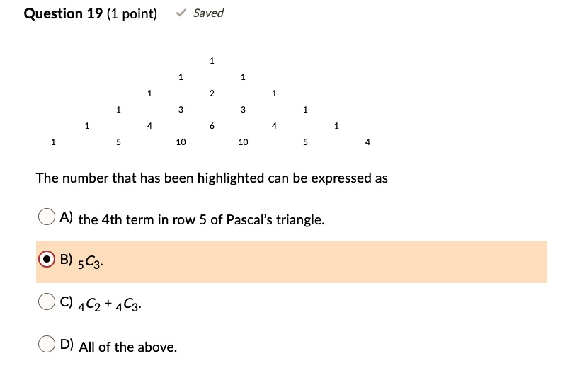 SOLVED: Question 19 (1 Point) Saved The Number That Has Been ...