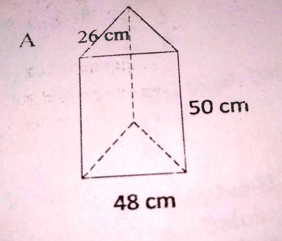 SOLVED: berapakah jumlah luas permukaan pada gambar di atas 26/cm'