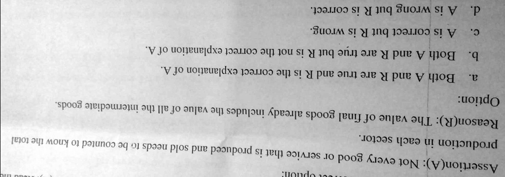 read the statements and choose the correct option 69723