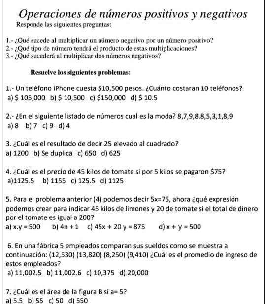 SOLVED: Quien Me Ayuda Si No Repruebo Xd Operaciones De Números ...