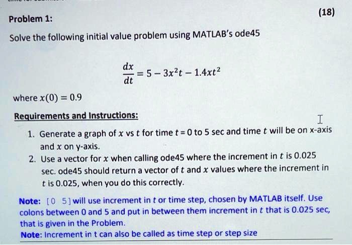 ode45 matlab