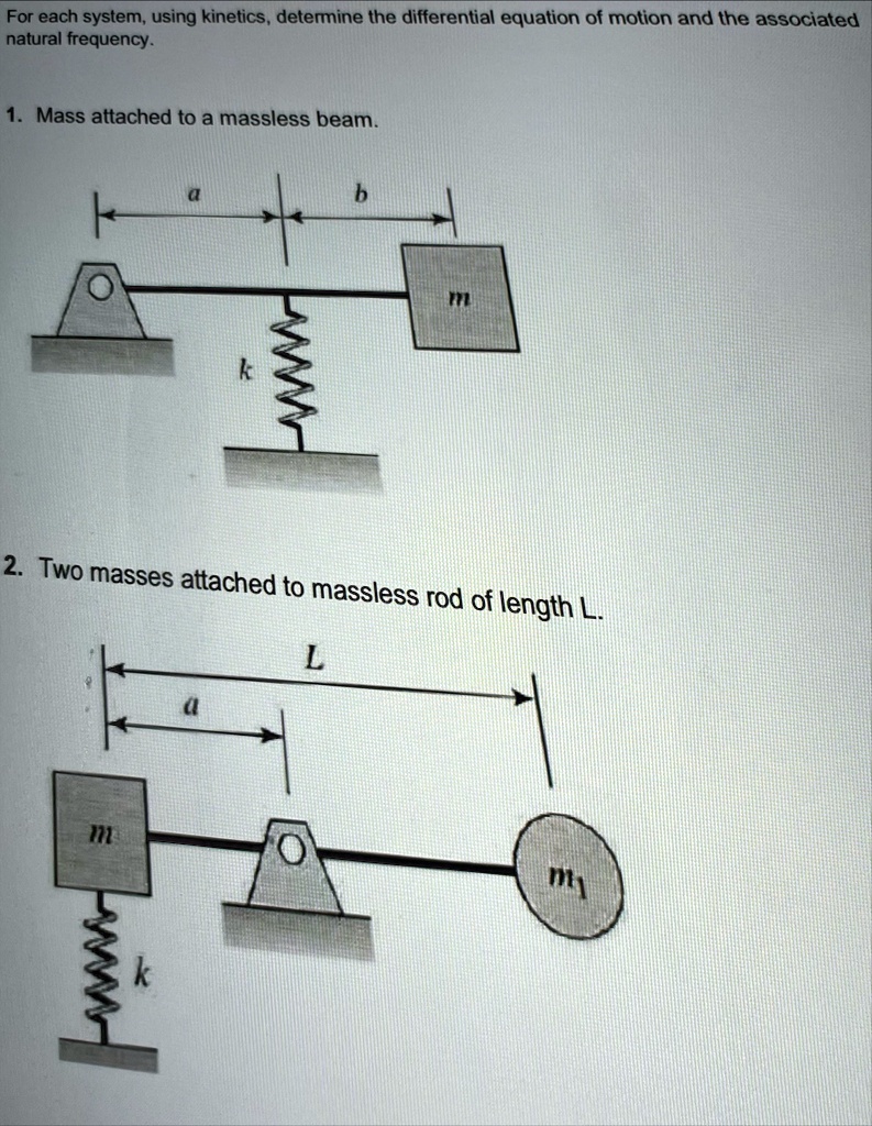 SOLVED: Texts: For each system, using kinetics, determine the ...