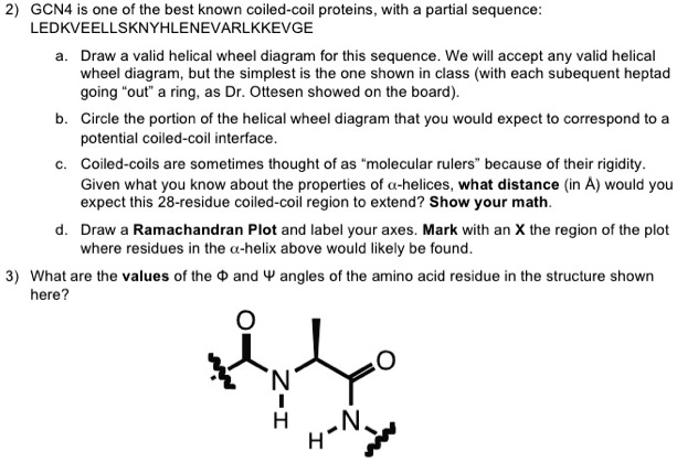 GCN4 is one of the best known coiled-coil proteins with partial ...