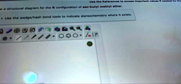 SOLVED: Draw a structural diagram for the R configuration of sec-butyl ...