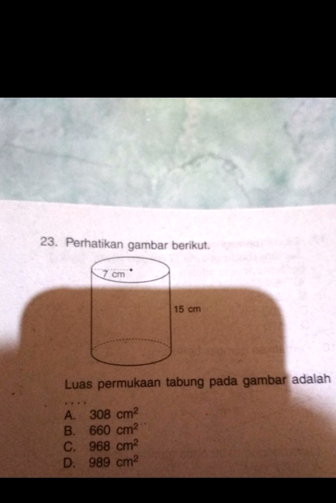 SOLVED: Bantuin Dong Kak Serta Cara Kerja Kak 23. Perhatikan Gambar ...