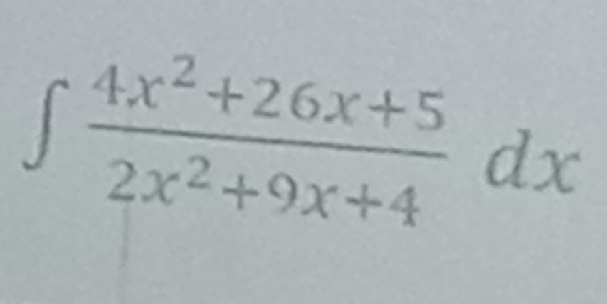 solved-4-x-2-26-x-5-2-x-2-9-x-4-d-x