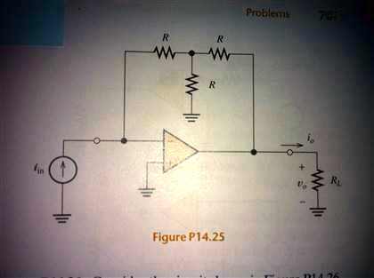 SOLVED: Consider the circuit shown in Figure P14.25. a) Find an ...