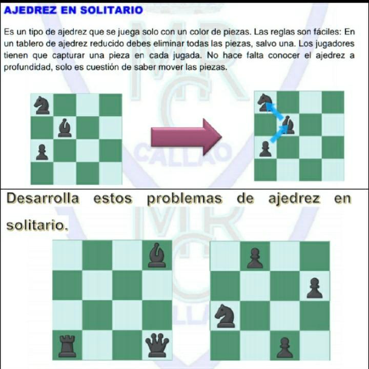 Ajedrez Solitario - Captura todas las piezas del tablero 