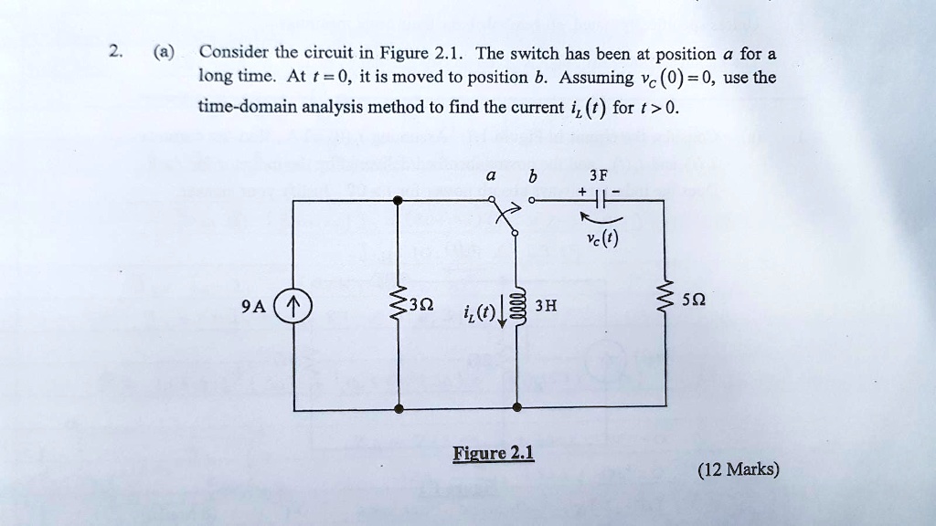 Solved Consider the circuit given in the figure. Take Vs =