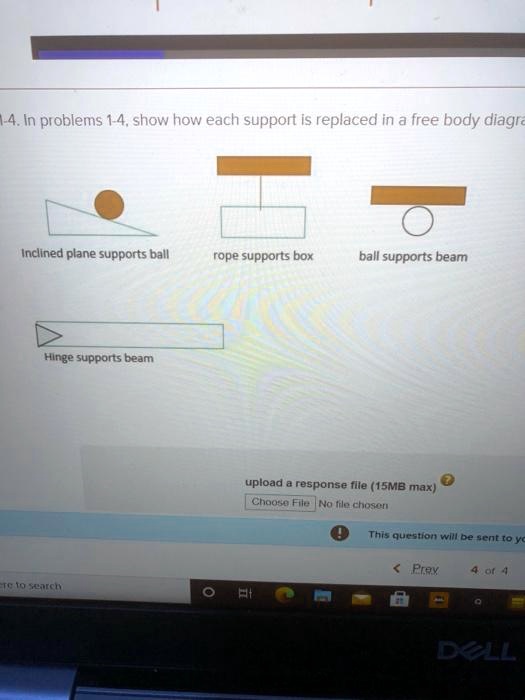 SOLVED: 1-4.In problems 1 4, show how each support is replaced in a ...