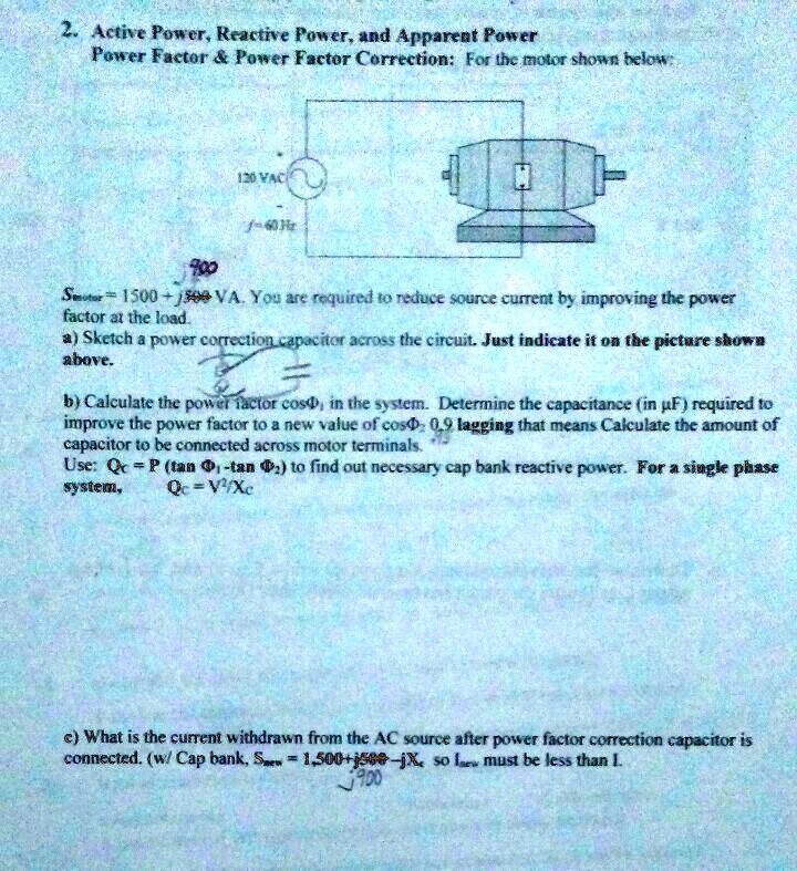 What is the rated power? formula for calculating active power