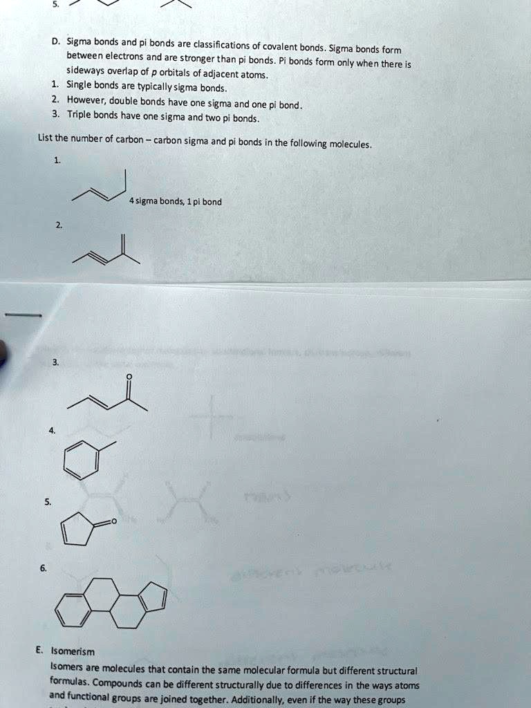 SOLVEDSigma bonds and pi bonds are classifications of covalent bonds