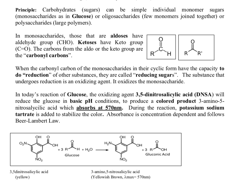 SOLVED Principle Carbohydrates (sugars) can be simple individual