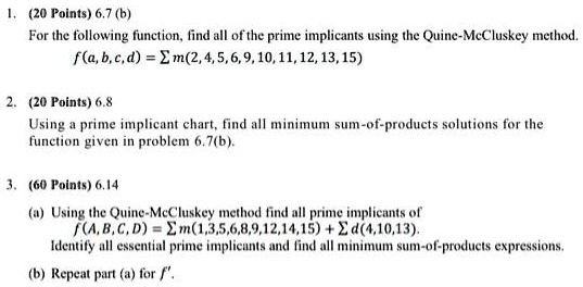 Solved Questions - 2 (20 points) You have the following