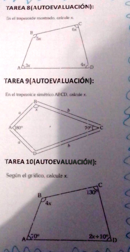 SOLVED: me pueden ayudar con estos ejercicios pls TAREA B ...