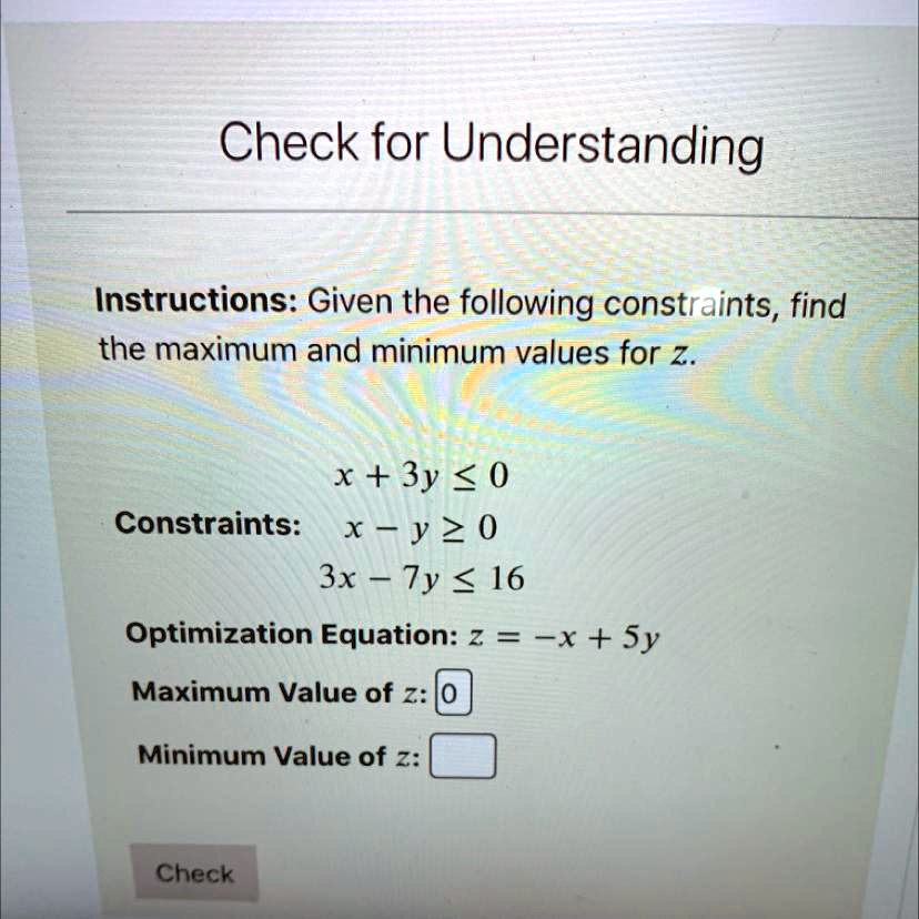 solved-instructions-given-the-following-constraints-find-the