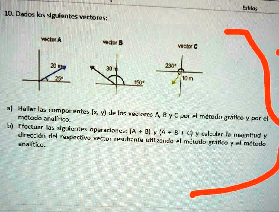 SOLVED: Hola, Me Podrían Ayudar? :'v Estilos 10. Dados Los Siguientes ...