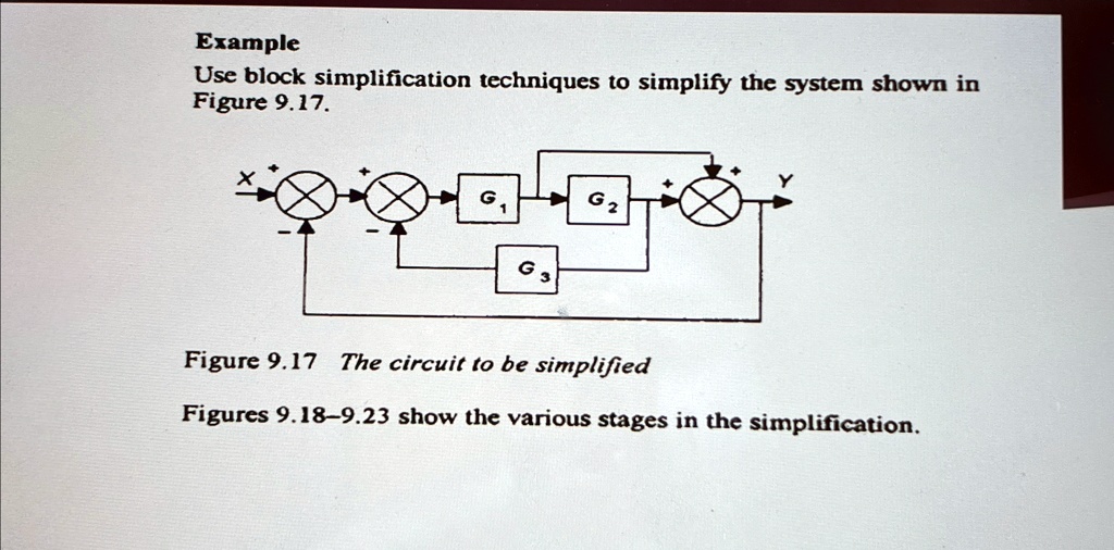 Example Use block simplification techniques to simplify the system ...