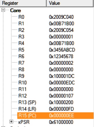 SOLVED Explain the value of what is stored in the link register