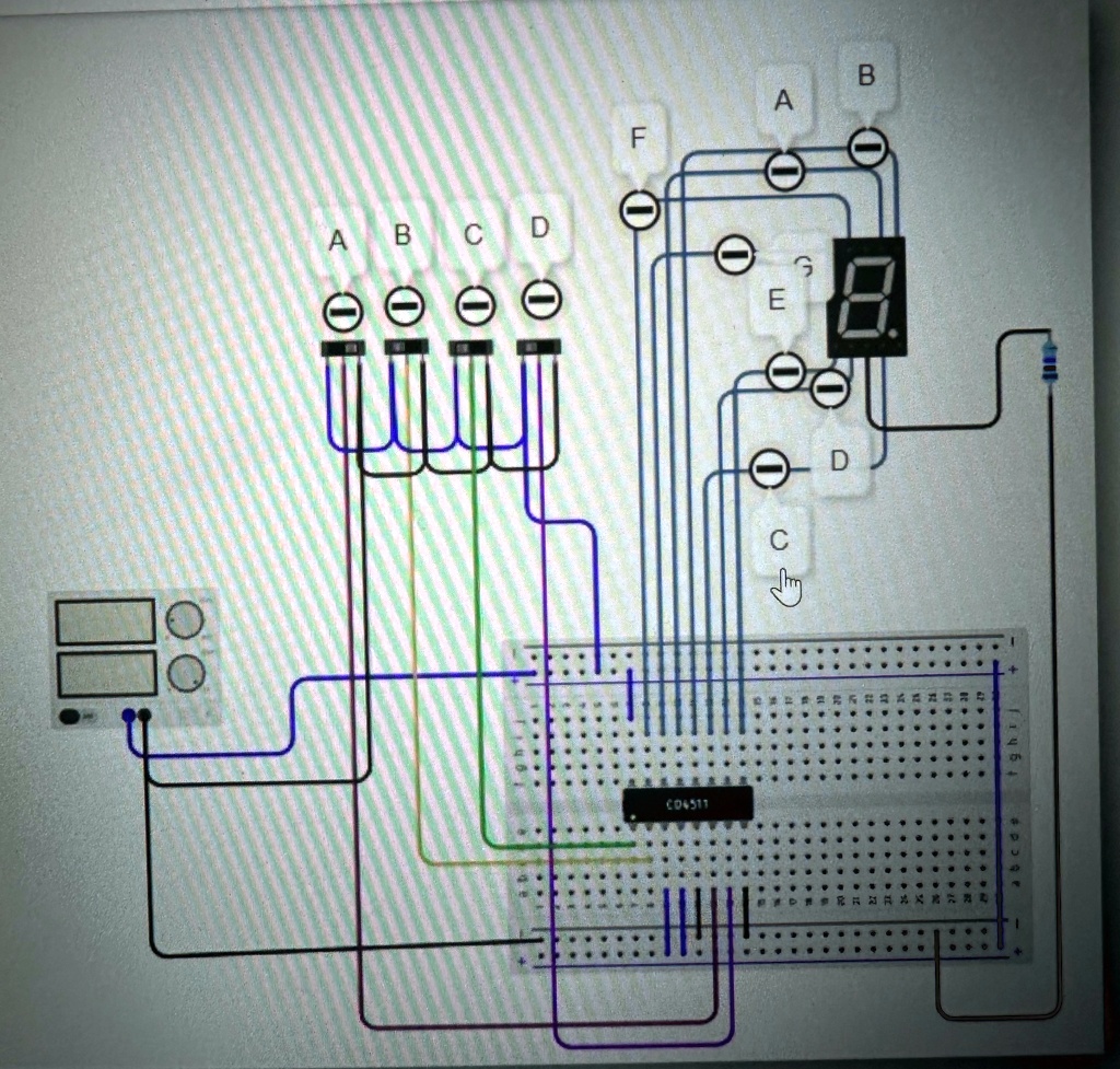 Following is how you can use the 7-segment decoder. It takes a binary ...