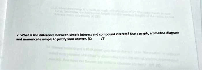 7. What is the difference between simple interest and compound interest ...